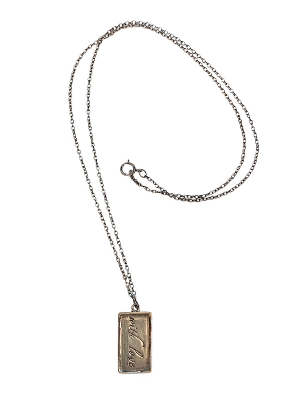 WITH LOVE Sterling Silver Necklace 925